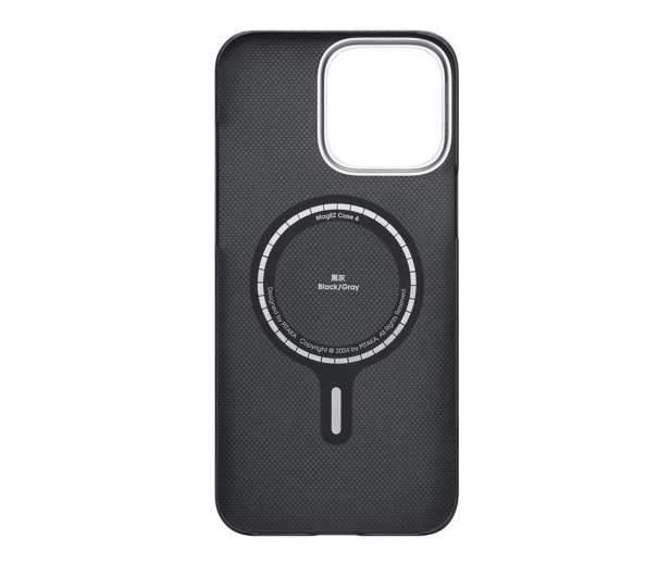 PITAKA Ultra-Slim Case do iPhone 16 Pro Black/Grey (PitaTap) - 1541618 - zdjęcie 2